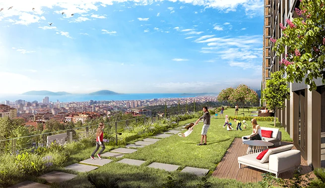 Sur Yapı Yeşil Mavi - Görsel 3