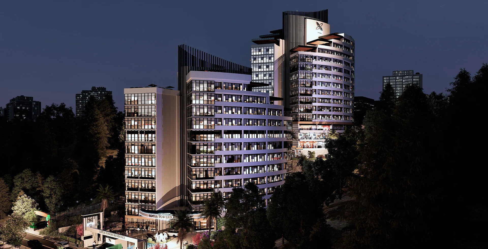 Lotus Towers - Görsel 1