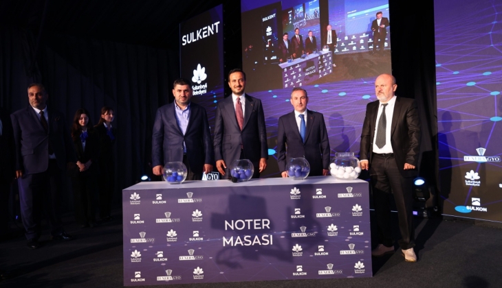 Sulkent projesinin kuraları çekildi!